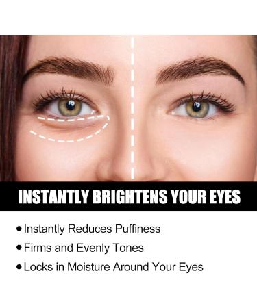 Multi-Peptide Eye Serum Under Eye Serum Anti Aging Eye Cream for Dark Circles and Puffy Eyes Eye Serum for Puffy Eyes Eye Bags Remover Smoothing Eyes Skincare for Fine Lines Firming Eye Cream - Buy Online on GoSupps.com