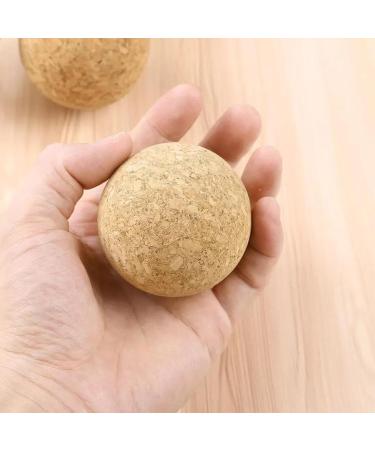 Natural Cork Yoga Studio Massage Ball - 3-4 cm Unbranded Perfect for Relaxation & Wellness - International Shipping - Buy Online on GoSupps.com