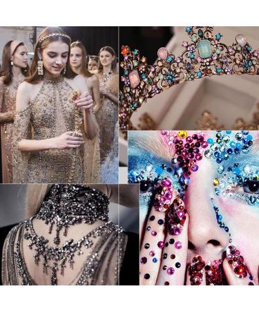 12 Grids Glass Nail Art Decorations Multi-Shape Multi-Size Nails Ornaments Manicure Decor DIY Crafts Accessories Nail Art Decoration 3d - Buy Online on GoSupps.com