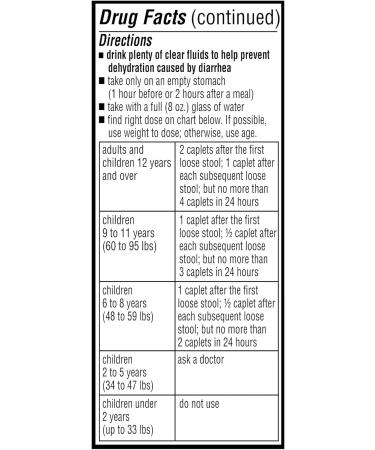 Anti-Diarrheal/Anti-Gas Multi-Symptom Relief 2mg/125mg Caplets 24 Count + Create Sticker - Buy Online on GoSupps.com