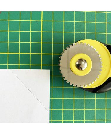 5 Pack 45mm Crochet Edge Skip Blade Perforated Rotary Blades for Paper, Fleece, and Fabric Scrapbooking - Precision Cutting Tool Set - Buy Online on GoSupps.com