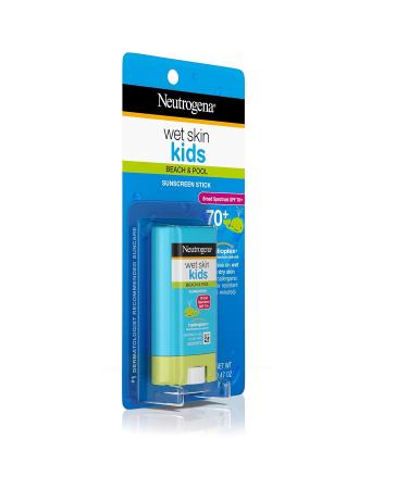 Neutrogena Kids Water Resistant Sunscreen Stick SPF 70 - 0.47 oz (Pack of 2) - Buy Online on GoSupps.com