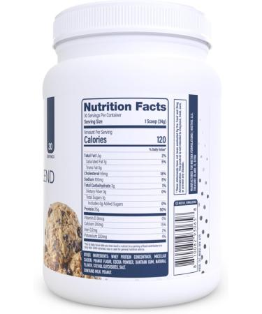 Nu-Protein Blend (Peanut Butter Chocolate 2 LB Tub) - Buy Online on GoSupps.com