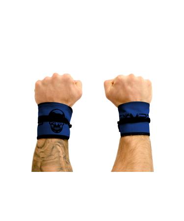 Gymrepers Strength wrist bandages for cross-training Olympic lifting strength training vod workouts calisthenics-strong wrist support for men and women-suitable for all navy