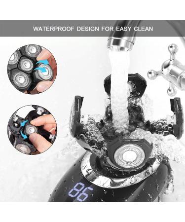 Hair Clippers Men 5-in-1 Rechargeable Shaver Beauty Kit Nose Hair Trimmer Hair Clipper Electric Shaver Facial Cleansing Brush for Men - Buy Online on GoSupps.com