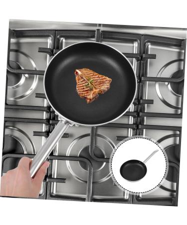Milisten 1 Pc Steak Skillet Aluminum Alloy Non Stick Baking Pan 43X22X4.5CM Black - Buy Online on GoSupps.com