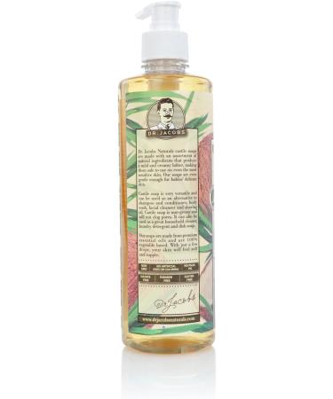 DR Jacobs - Liquid Castile Soap Face & Body Wash Coconut - 16 fl. oz. (473 ml) - Buy Online on GoSupps.com