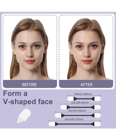Ultra-Thin Face Lifting Tape - Invisible Instant Neck & Facial Wrinkle Reducer | Tighten & Lift Sagging Skin - 40 Tapes - Buy Online on GoSupps.com