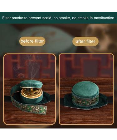 NIECHOY Smoke-Free Copper Moxa Box | Moxibustion Treatment Device for Waist Neck Knee Shoulder & Back - Buy Online on GoSupps.com