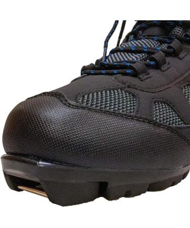 Whitewoods 302 NNN Nordic Cross Country Ski Boots - Black/Blue - Size 38 (7.5 Women/6 Men) - Buy Online on GoSupps.com
