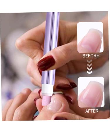 Stylo repousse-cuticules 4 stylos huile pour ongles claircissant fortifiant et tampon ongles l'huile adoucit les peaux mortes et gomme cuticules lisse parfu - Buy Online on GoSupps.com