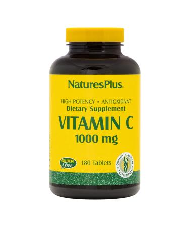 Nature's Plus Vitamin C 1000 mg 180 Tablets
