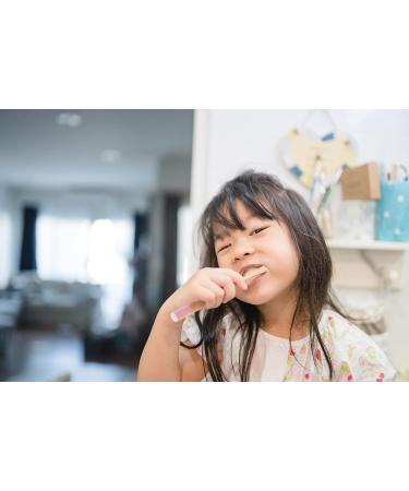 Geordinary Nanokids 4-Pack Bamboo Toothbrushes for Children - Eco-Friendly Soft & Sensitive - Sustainable Dental Care Set - Buy Online on GoSupps.com