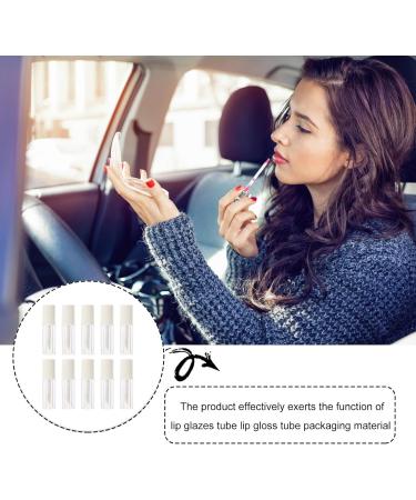 Mipcase Lot de 10 Tubes Vides de Gloss 1 2 Ml Couvercles Blancs Petits Contenants Pratiques pour DIY et Transport Facile en Shopping - Buy Online on GoSupps.com
