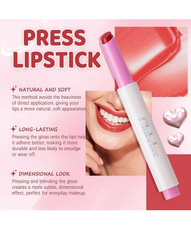 Clubday Hydrating Tinted Lip Balm Natural Lip Plumper Gloss Lightweight Moisturizing Lip Care-03 - Buy Online on GoSupps.com