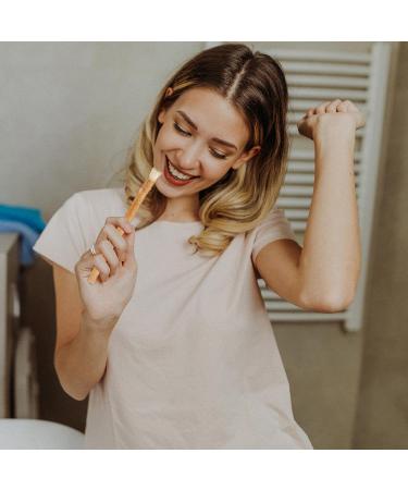 Rolempon Natural Toothbrush | Effective Traditional Natural Tooth Cleaning | Remove Tooth Stains & Promote Healthy Gums - Buy Online on GoSupps.com