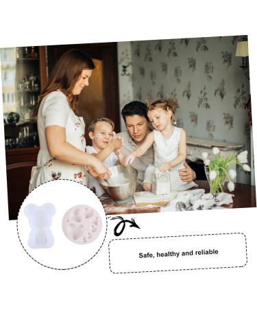 Ciieeo 6 Pcs Mold Silicone Ice Cube De para Gelatinas Jewelry Pendant Holiday Baking Cake Casting Resin Valentine Chocolate Mould Biscuit Mould 3D Candy Silica Gel Small Tools 8X5.5X3CMx3pcs Random Colorx3pcs - Buy Online on GoSupps.com