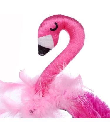 Harilla Pink Flamingo Headband Cute Animal Head Hoops Feathers Hair Accessories Headdress for Girls Women Beach Party Carnival Costume Cosplay Accessories - Buy Online on GoSupps.com
