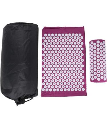 Shop Purple Green Acupuncture Mat Set | Acupressure Pad for Ultimate Relaxation - International Shipping Available - Buy Online on GoSupps.com