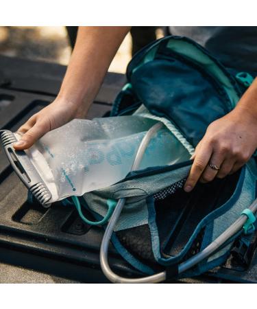 HydraPak 3L Low-Profile Hydration Reservoir - Leak Proof, High-Flow Bite Valve, Dishwasher Safe - Fits Most Packs - Buy Online on GoSupps.com