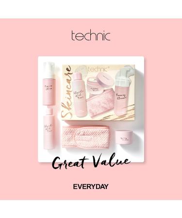 Technic 4Pc Skincare Gift Set: Vegan & Cruelty-Free Daily Routine for Nourished Skin - Buy Online on GoSupps.com
