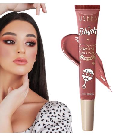 Cream Blushes for Cheeks - Matte Cheek Tint Cream for Mature Skin Mousse Liquid Blushes Matte Blushes Cream Matte Cheek Tint Cream For Mature Skin Long Wearing Cream Blushes Qmisify 04 - Buy Online on GoSupps.com
