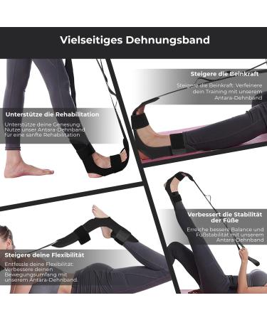 Buy Antara Resistance Bands Set | Fascia Ball & Foot Stretcher | Fabric Terrabands & Massage Ball with Gym Bag | Ideal for Strength Training Physical Therapy Yoga - Ships Internationally - Buy Online on GoSupps.com