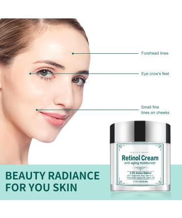 Buy Retinol Face Cream - Moisturizing & Anti-Aging with Vitamin A | International Shipping - Buy Online on GoSupps.com