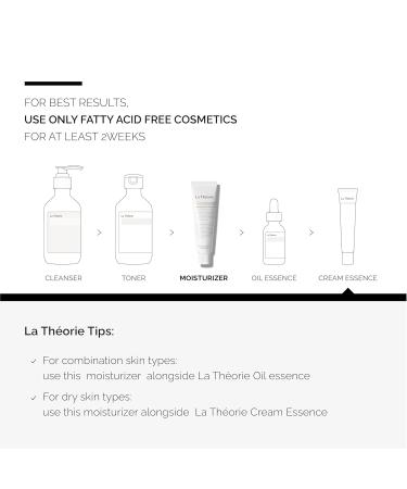 La Theorie Moisturizer | Hydrating Cream for Troubled Skin | Fatty Acid Free | 2.02 Fl Oz - International Shipping Available - Buy Online on GoSupps.com