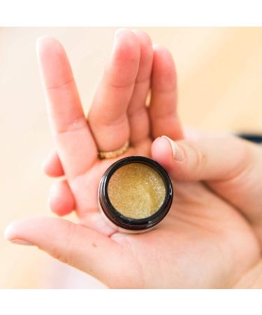 Organic Vanilla Lip Scrub - Exfoliate, Moisturize & Care for Chapped Lips - 0.7 oz - Buy Online on GoSupps.com