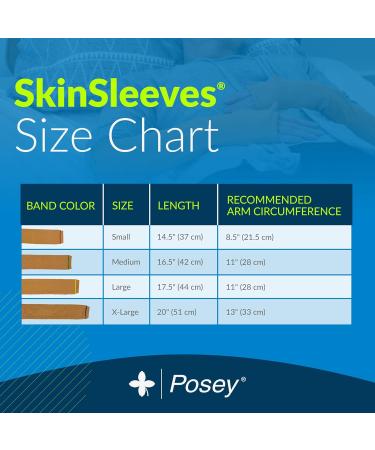 Buy Posey 6000 Skin Sleeves for Arms - Medium Size | International Shipping Available - Buy Online on GoSupps.com