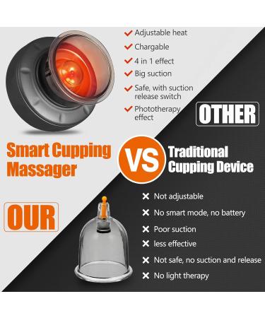 Buy KSGSFSA Intelligent Electrical Cupping Therapy - Relieve Sore Muscles Improve Blood Circulation & Accelerate Recovery (Blue) - International Shipping Available - Buy Online on GoSupps.com