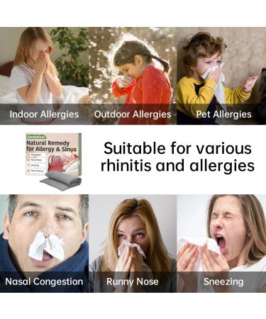 SandoKare Natural Allergy & Sinus Relief Blanket | For Nasal Congestion, Sneezing & Sinus Pressure | Drug-Free | Safe for Kids & Adults - Buy Online on GoSupps.com