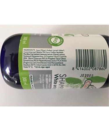 Bio Organic Silver Henna Shampoo - 10.1 Fl. oz | Best International Shipping - Buy Online on GoSupps.com