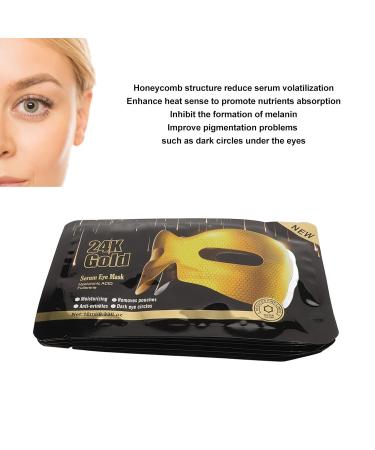 24K Gold Eye Patches - Anti-Aging Eye Care Pads for Dark Circles & Puffiness 8 Pieces - International Shipping Available - Buy Online on GoSupps.com