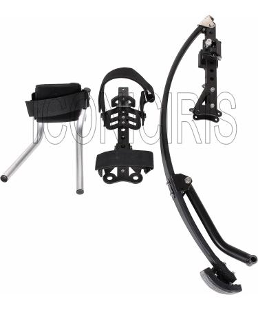 Skyrunner Jumping Stilts Walk runninng Stilts Kangaroo Shoes Bouncing Spring Stilts Men Women Fitness Exercise Load Weight 100-110KG/220-243LBS - Buy Online on GoSupps.com