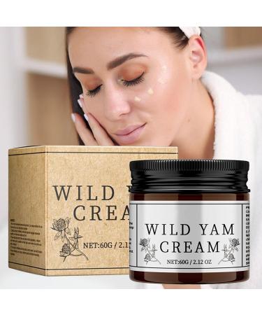 2 Wild Yam Cream | Wild Yam Cream For Menopause | Wild Yam Balancing Cream | Wild Yam Firming Moisturizing Cream | Firming Skin Care For Face Body 60g/pc - Buy Online on GoSupps.com