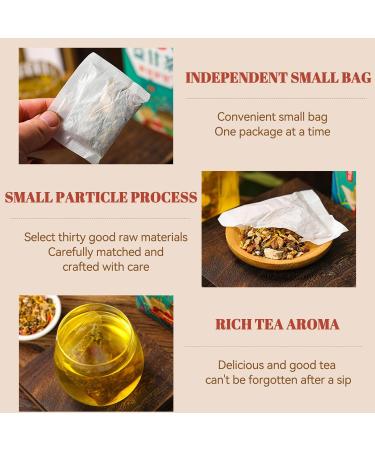 18 Flavors Liver Care Tea Daily Liver Nourishing Tea with 18 Different Herbs Chinese Health Protection Tea Nourish Liver Tea for All People (1 Box/30 packs) - Buy Online on GoSupps.com