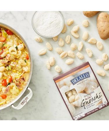 DeLallo Gluten Free Potato & Rice Mini Gnocchi 12oz Box - 6-Pack | Buy Online - Buy Online on GoSupps.com