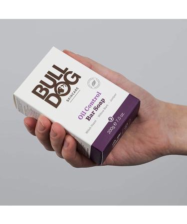 Bulldog Skincare for Men Oil Control Bar Soap 7 oz - Clear Skin Solution - Buy Online on GoSupps.com