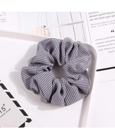 Shop 6 Pack Colorful Fabric Hair Tie Scrunchies for Women | Soft Elastic Ponytail Holders & Hair Accessories - Buy Online on GoSupps.com