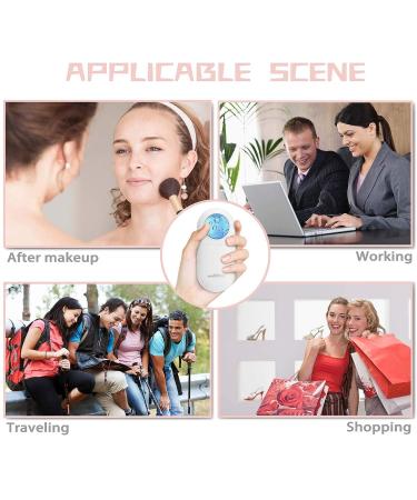 Wiltop Portable Face Steamer | Moisturizing Mist Sprayer for Skin Care | Deep Cleanse Makeup & Eyelashes | White - Buy Online on GoSupps.com