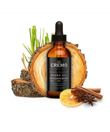 Cremo Reserve Collection Beard Oil - Reserve Blend 1 fl oz (30 ml) | Hydrate & Nourish Your Beard - Buy Online on GoSupps.com