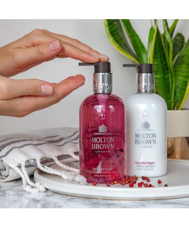 Molton Brown Fiery Pink Pepper Hand Lotion - Hydrating & Nourishing Formula - Buy Online on GoSupps.com