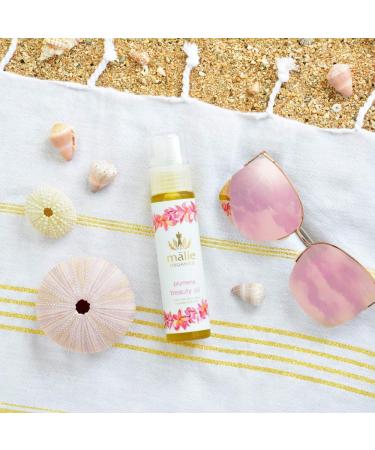 Malie Organics All Natural Therapeutic Botanical Beauty Oil - Plumeria | Nourishing Moisturizer for All Skin Types - International Shipping Available - Buy Online on GoSupps.com