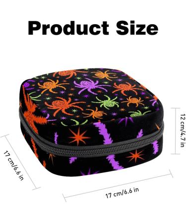Halloween Pattern Menstrual Cup & Pad Storage Bag - Color 9 - Buy Online on GoSupps.com