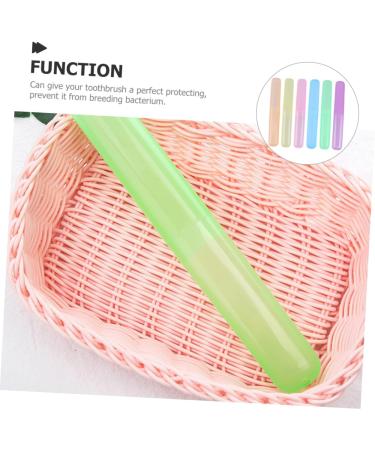 Sewoart 6-Piece Portable Toothbrush & Toothpaste Organizer Case - Travel-Friendly Toothbrush Holders for Business & On-the-Go - Buy Online on GoSupps.com