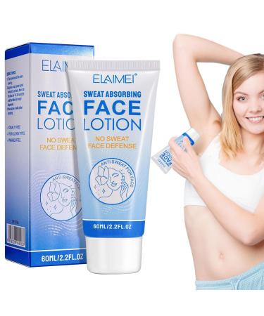 60ml Women Deodorant Lotion, Anti-Perspiration Face Lotion Natural Underarm Cream Sweat Portable For Armpits Chest Face