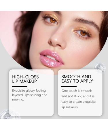 Glitter Lips - Red Long Lasting Cosmetic Waterproof Glitter Diamond Glitter Glitter Glitter | For Ladies Girls Wife Girlfriend - Buy Online on GoSupps.com