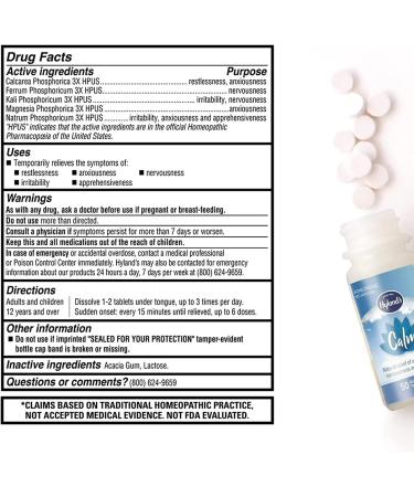 Hyland's Naturals Non-Drowsy Seasonal Allergy & Stress Relief Bundle - 60 CT Allergy Pills + 50 CT Calm Tablets - Buy Online on GoSupps.com